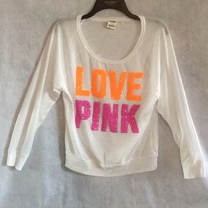 PINK Victoria's Secret Long Sleeve Tee Shirt